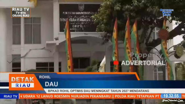 BPKAD ROHIL OPTIMIS DAU MENINGKAT TAHUN 2027 MENDATANG