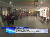 BANDARA SSK II PEKANBARU SEPI AKTIFITAS