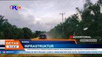 KADIS PUPR PKPP RIAU DAMPINGI GUBERNUR SYAMSUAR TINJAU PEMBANGUNAN JALAN RIGID MAHATO-SIMPANG MANGGA