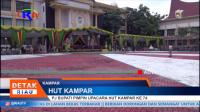 PJ BUPATI PIMPIN UPACARA HUT KAMPAR KE 74