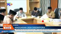 PLAY (klik di sini) BAHAS RENCANA ANGGARAN TAHUN 2024, KOMISI II GELAR RDP BERSAMA DISDIKPORA KAMPAR