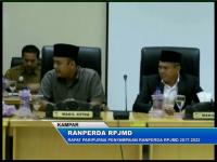 Kampar : Rapat Paripurna Penyampaian Ranperda RPJMD 2017 2022