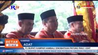 PJ BUPATI KAMPAR HAMBALI DINOBATKAN PAYUNG PANJI ADAT