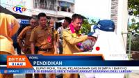 BUPATI ROHIL TINJAU PELAKSANAAN UAS DI SMP N 1 BANGKO