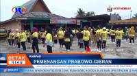 LEBIH 500 WARGA DESA BARU IKUT KAMPANYEKAN PRABOWO GIBRAN GERAKAN SENAM SEHAT GEMOY