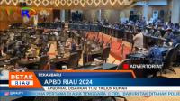 APBD RIAU DISAHKAN 11,02 TRILIUN RUPIAH