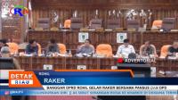BANGGAR DPRD ROHIL GELAR RAKER BERSAMA PANSUS DAN OPD