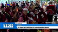 PLAY (klik di sini) 155 JAMAAH UMROH DIBERANGKATKAN TRAVEL RIZKIA AMANAH MANDIRI