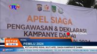 KETUA DPRD ROHIL IKUTI APEL SIAGA KAMPANYE DAMAI