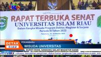 PLAY (klik di sini) BUPATI ROHIL SANDANG GELAR MAGISTER SAINS