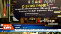 POLDA RIAU KOMITMEN WUJUDKAN PEMILU AMAN DAN KONDUSIF