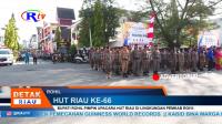 BUPATI ROHIL PIMPIN UPACARA HUT RIAU DI LINGKUNGAN PEMKAB ROHIL