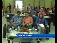 PLAY (klik di sini) Dinas Pendidikan Dan Kebudayaan Taja Seminar Kebudayaan
