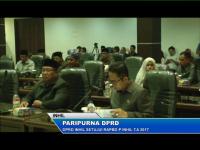 Inhil : DPRD Inhil Setujui  RAPBD-P Inhil T. A 2017