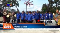 PLAY (klik di sini) DIIRINGI MUSIK TRADISIONAL KOMPANG, DPC DEMOKRAT ROHIL DATANGI KANTOR KPU ROHIL