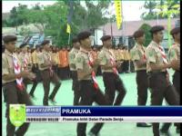 PLAY (klik di sini) Pramuka Inhil Gelar Parade Senja