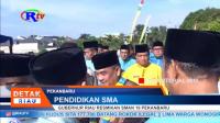 GUBERNUR RIAU RESMIKAN SMAN 19 PEKANBARU