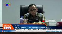 PLAY (klik di sini) PJ SEKDAKAB KAMPAR SAMPAIKAN LKPJ BUPATI KAMPAR TAHUN 2022