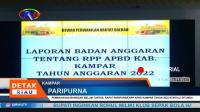 PLAY (klik di sini) PEMBAHASAN BANGGAR BELUM TUNTAS, RAPAT PARIPURNA RPP APBD KAMPAR TAHUN 2022 KEMBALI DITUNDA