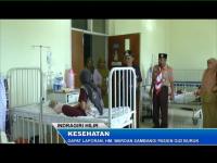 Inhil :  Dapat Laporan, Hm Wardan Sambangi Pasien Gizi Buruk