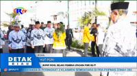 BUPATI ROHIL SELAKU PEMBINA UPACARA PGRI KE 77