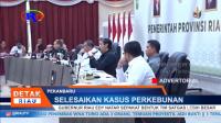 GUBERNUR RIAU EDY NATAR SEPAKAT BENTUK TIM SATGAS LEBIH BESAR