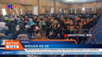 PLAY (klik di sini) WISUDA KE 20 REKTOR UPP BERHARAP PARA WISUDA BISA CIPTAKAN LAPANGAN KERJA