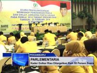 Kader Golkar Riau Ditargetkan Raih 50 Persen Suara