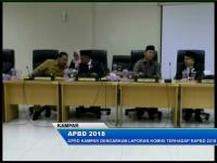 DPRD Kampar Dengarkan Laporan Komisi Terhadap RAPBD 2018