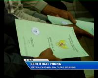 PLAY (klik di sini) Sertifikat Prona Di Siak Capai 2 500 Bidang