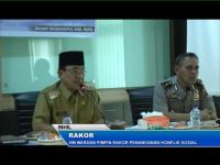 Inhil :  Hm Wardan Pimpin Rakor Penanganan Konflik Sosial