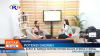 BUPATI M WARDAN EKSPOSE POTENSI KELAPA DI MEDIA NASIONAL